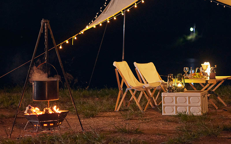 What is a bonfire tripod?